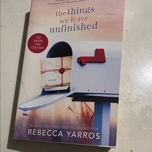 The Things We Leave Unfinished Book